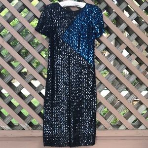 80’s VINTAGE SEQUIN DRESS